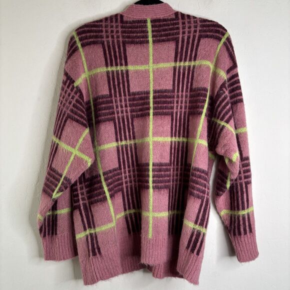 Daydreamer Rosebloom Plaid Cardigan - Picture 7 of 7